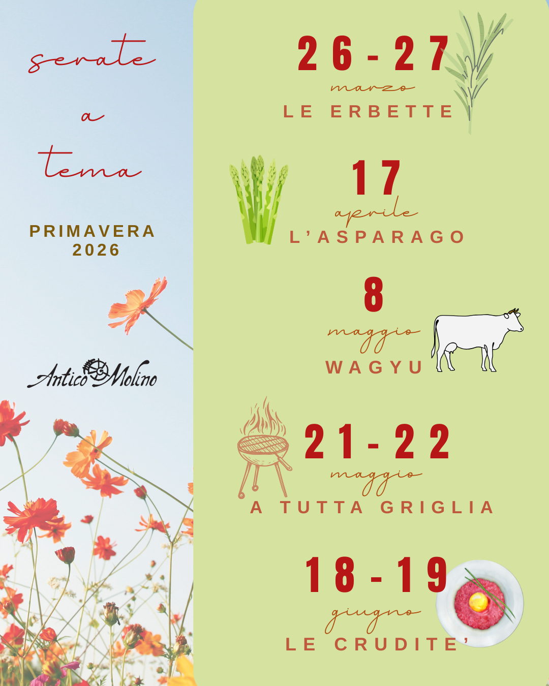 SERATE A TEMA PRIMAVERA 2026